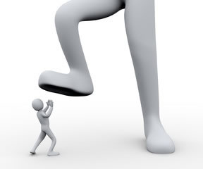 a man the under the foot of church abuse.